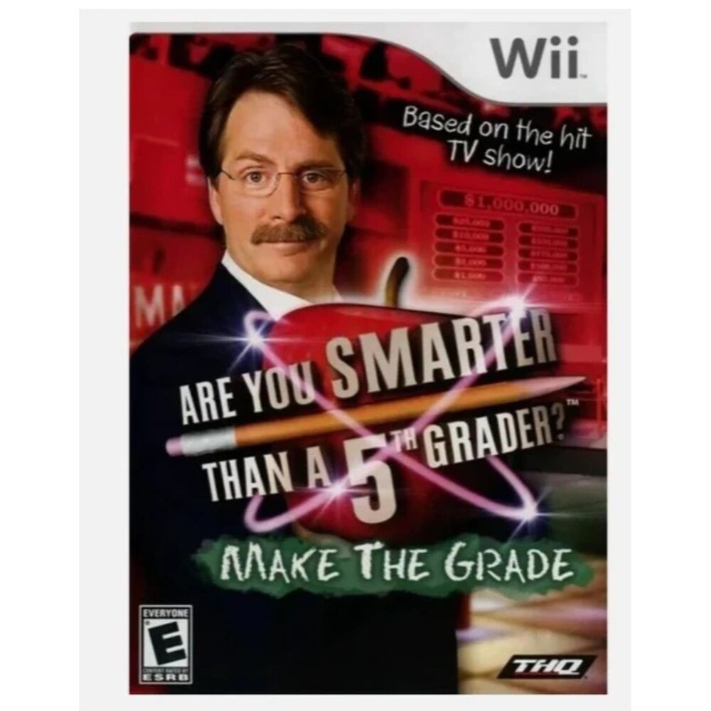 Are You Smarter Than a 5th Grader Make the Grade (Nintendo Wii, 2008)